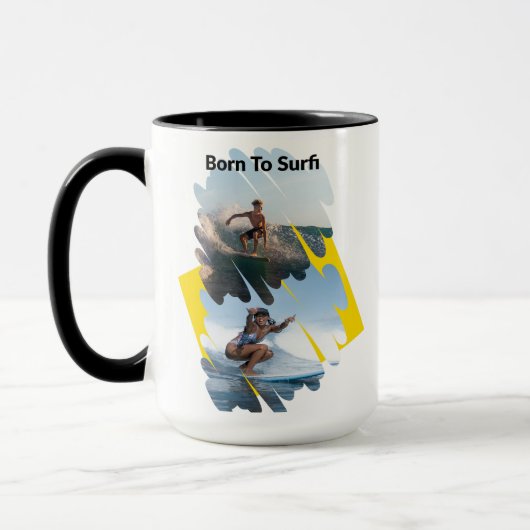 Born to Surf Tea Mug Mok (Links)