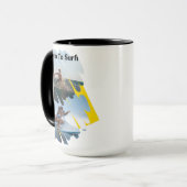 Born to Surf Tea Mug Mok (Voorkant links)