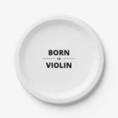 BORN TO VIOLIN PAPIEREN BORDJE (Voorkant)