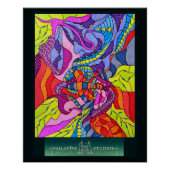 'Born to Walk Alone' Glossy Poster (Voorkant)