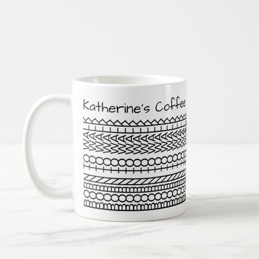 Born To Walk & Name Verborgen Bericht 143BW Wandel Koffiemok (Links)