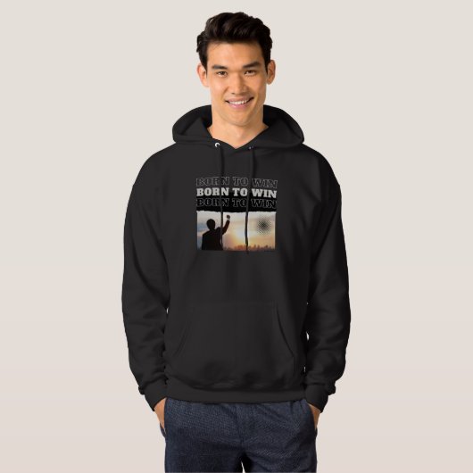 BORN TO WIN City Victory hoodie (Voorkant volledig)