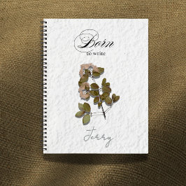 Born to Write | Poetcore Name Design Notitieboek