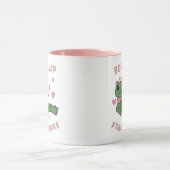 Born to Yap Forced to Work Funny Chatty Frog Meme Mok (Midden)