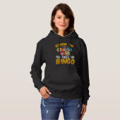 Born To Yell Bingo Hoodie (Voorkant volledig)