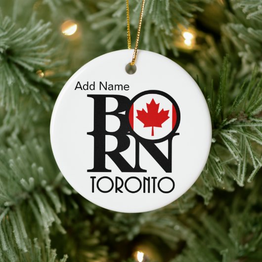 BORN Toronto  Keramisch Ornament (Boom)