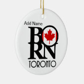 BORN Toronto  Keramisch Ornament (Rechts)
