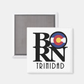 BORN Trinidad Colroado Magneet (Voorkant / Achterkant)