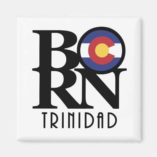 BORN Trinidad Colroado Magneet (Voorkant)