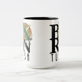 BORN Tulsa Oklahoma 15oz Tweekleurige Koffiemok (Center)