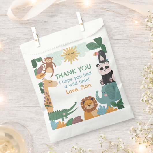 Born Two Be Wild Blue Bedankzakje (Geknipt)