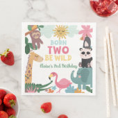 Born Two Be Wild Roze Servet (Insitu)