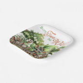 Born Two Be Wild Safari Birthday Papieren Bordje (Gebogen)