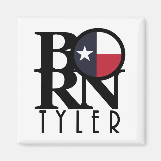 BORN Tyler Texas Magneet (Voorkant)