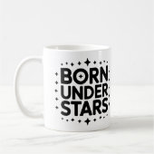 Born Under Stars Mok - Astrologie Koffiekopje (Links)