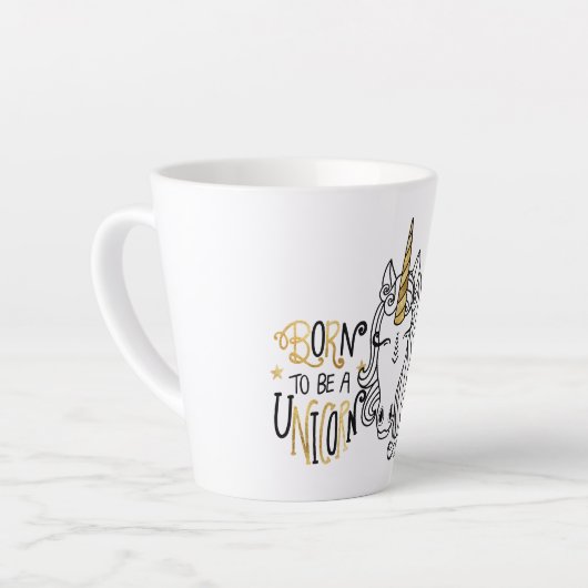 Born Unicorn Christmas Latte Mok (Linkerhoek)