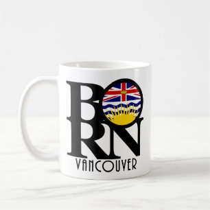 BORN Vancouver (BC-vlag) 11oz Koffiemok
