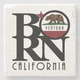 BORN Ventura, Californië Stenen Onderzetter