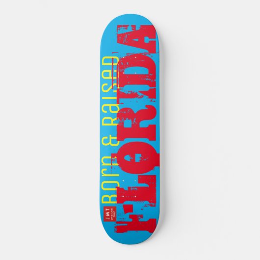 BORN & VERHOOGDE FLORIDA Skateboard (Voorkant)