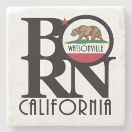 BORN Watsonville California Stenen Onderzetter