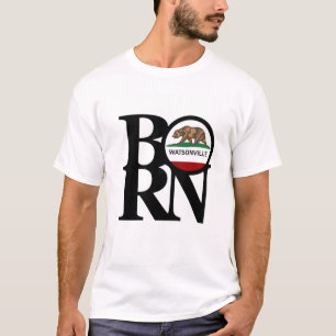 BORN Watsonville Mannen White Tee Shirt