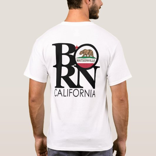 BORN Watsonville T-shirt (Achterkant)