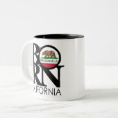 BORN Watsonville Tweekleurige Koffiemok (Voorkant links)