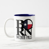 BORN Wichita Herfsten Texas Tweekleurige Koffiemok (Links)