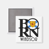 BORN Windsor Nova Scotia Magneet (Voorkant / Achterkant)