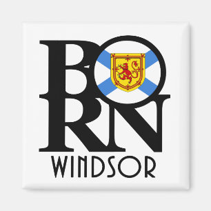 BORN Windsor Nova Scotia Magneet