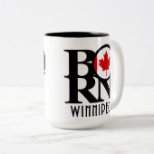 BORN Winipeg 15oz Tweekleurige Koffiemok (Voorkant rechts)