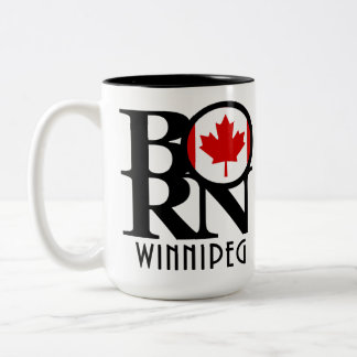 BORN Winipeg 15oz Tweekleurige Koffiemok
