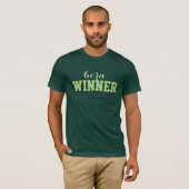 Born Winner shirten & colbertjassen T-shirt (Voorkant volledig)