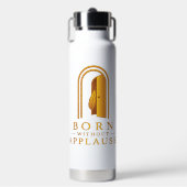Born Without Applause Deur & Veer Waterfles (Voorkant)