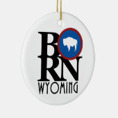 BORN Wyoming Keramisch Ornament (Rechts)
