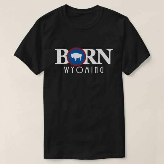 BORN Wyoming T-shirt (Design voorkant)