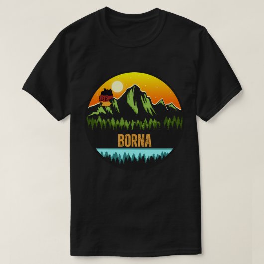 Borna, Duitsland T-shirt (Design voorkant)