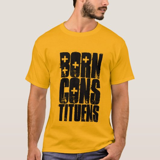 Bornbestanddelen T-shirt (Voorkant)