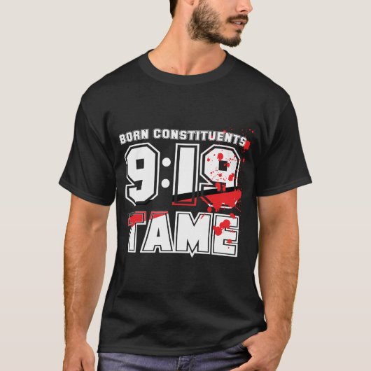 Bornbestanddelen T-shirt (Voorkant)