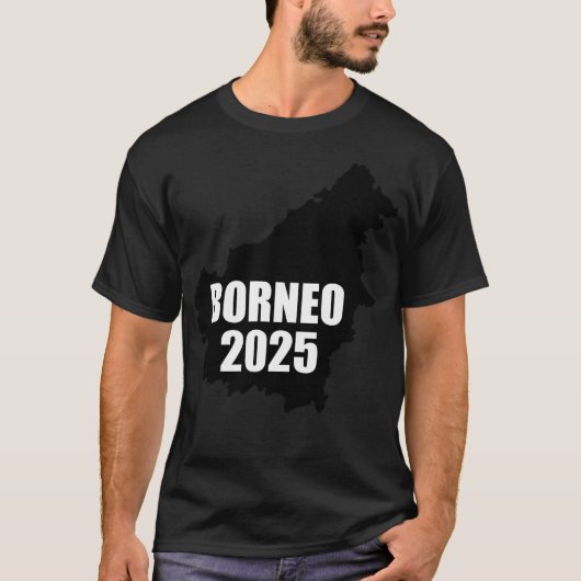 Borneo 2025 t-shirt (Voorkant)
