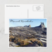 borneo berg kinabalu briefkaart (Voorkant / Achterkant)