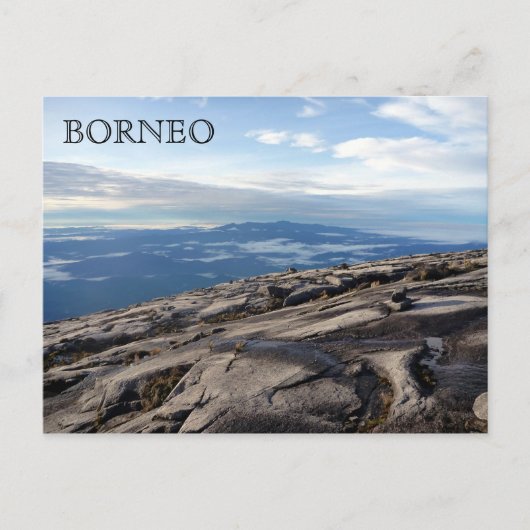 borneo berghoogten briefkaart (Voorkant)