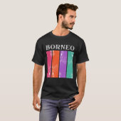 Borneo, Indonesië T-shirt (Voorkant volledig)