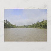 Borneo, Maleisië, panoramisch uitzicht Briefkaart (Voorkant)