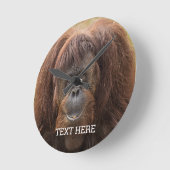 Borneo orang-oetan mooie fotografie ronde klok (Hoek)
