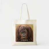 Borneo orang-oetan mooie fotografie tote bag (Voorkant)