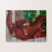 Borneo orangutan 252-pc legpuzzel (Horizontaal)