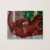 Borneo orangutan legpuzzel (Horizontaal)