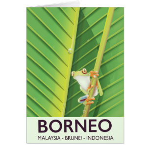 Borneo Poison-kikkervisposter