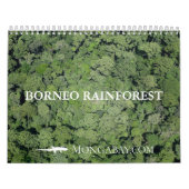 Borneo Rainforest Calendar Kalender (Hoes)
